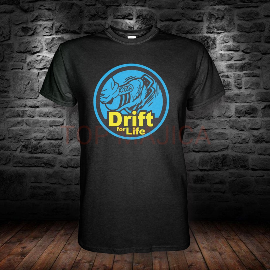 Drift Life - Majica crna DRIFT FOR LIFE CRNA