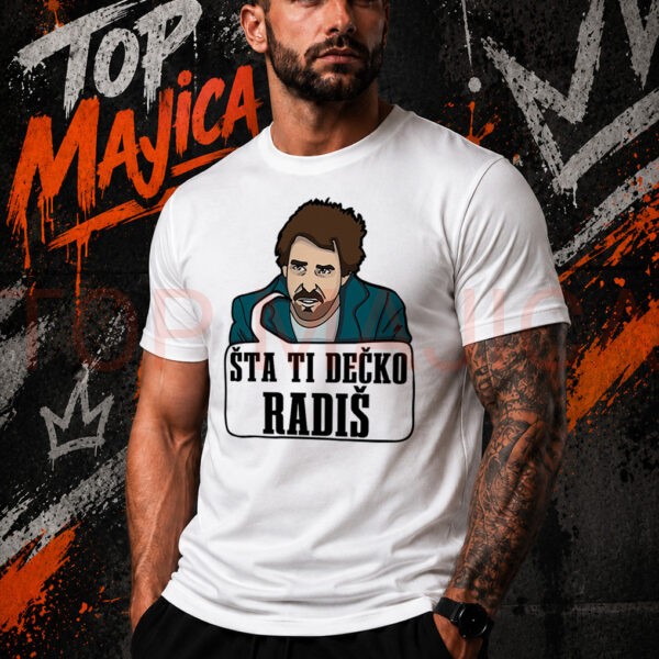 Drzavni Posao - Sta ti decko radis - Majica bela