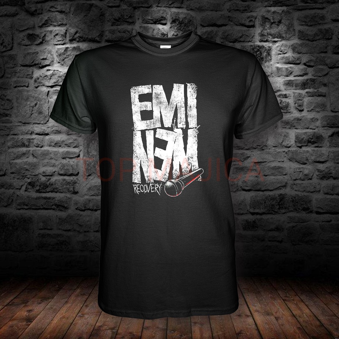 Eminem recovery majica EMINEM CRNA RECOVERY