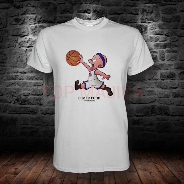 Elmer - Space Jam - Majica bela