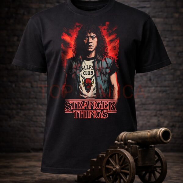 Stranger Things - Eddie Munson - Majica crna