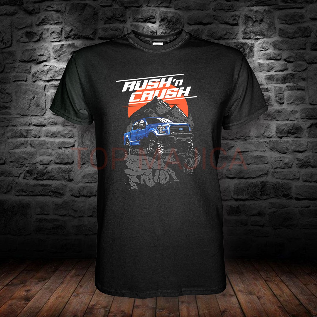 Ford Rush and crush majica Ford Rush and Crush - Majica crna Ford Rush and crush majica