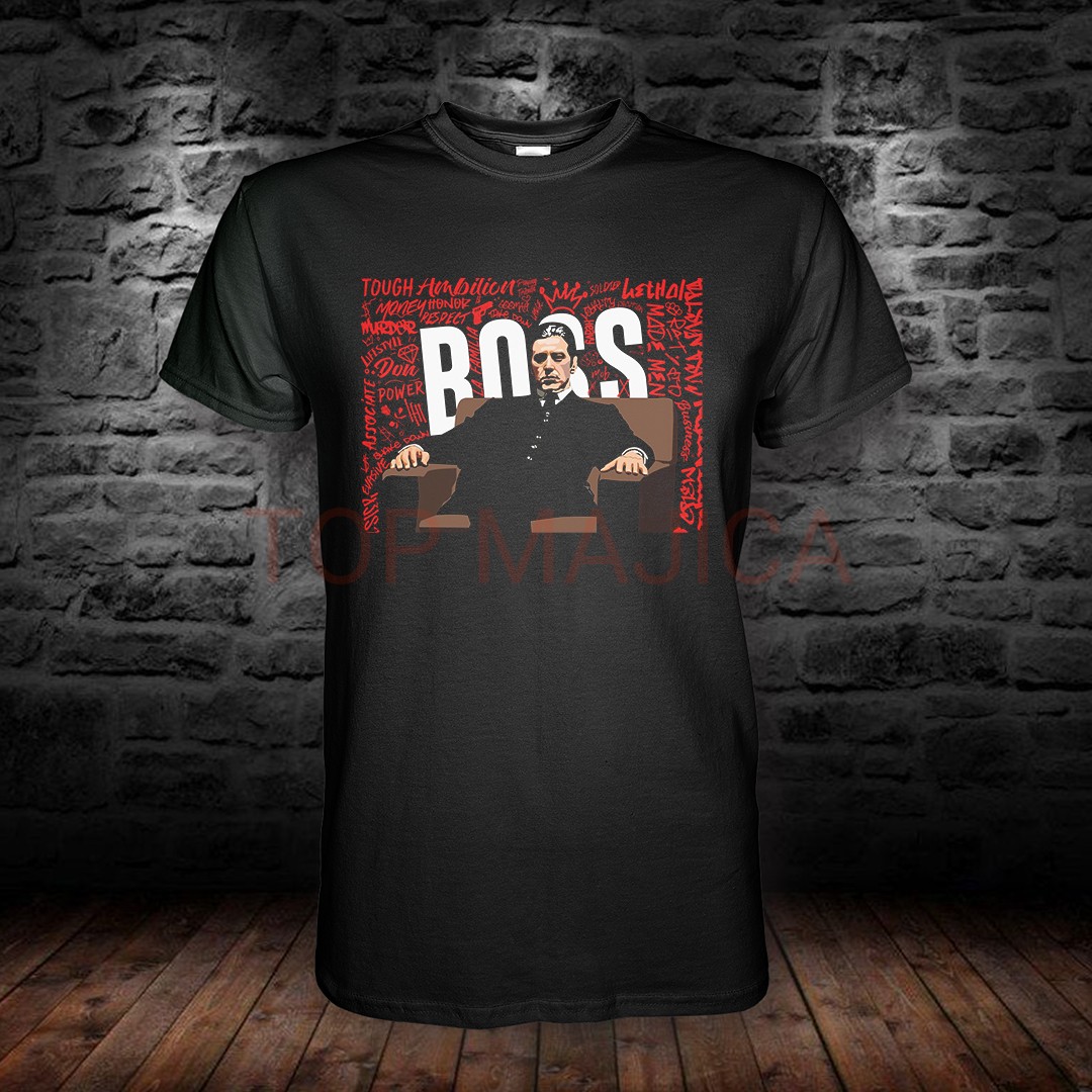 GODFATHER BOSS Godfather Boss - Majica crna GODFATHER BOSS