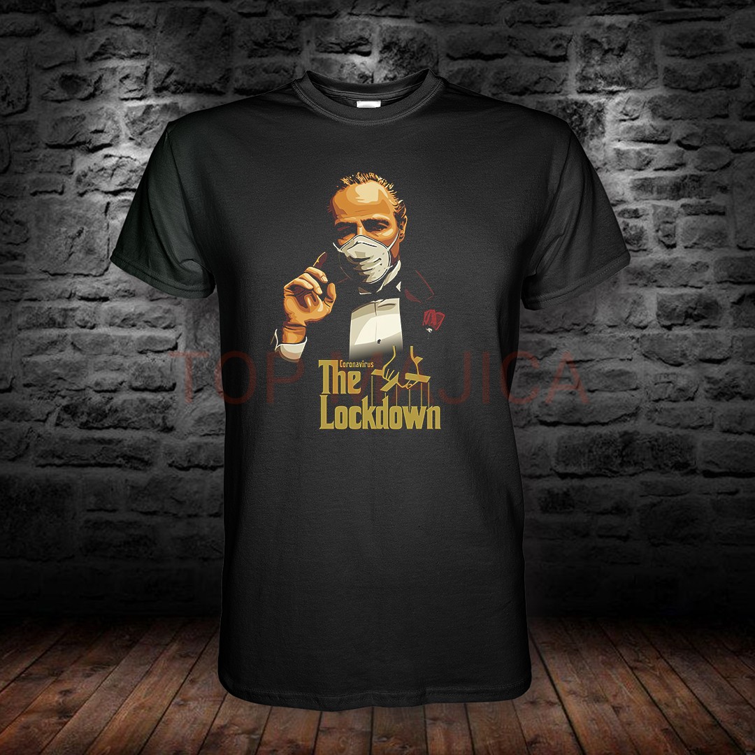 Godfather lockdown - Majica crna GODFATHER LOCKDOWN