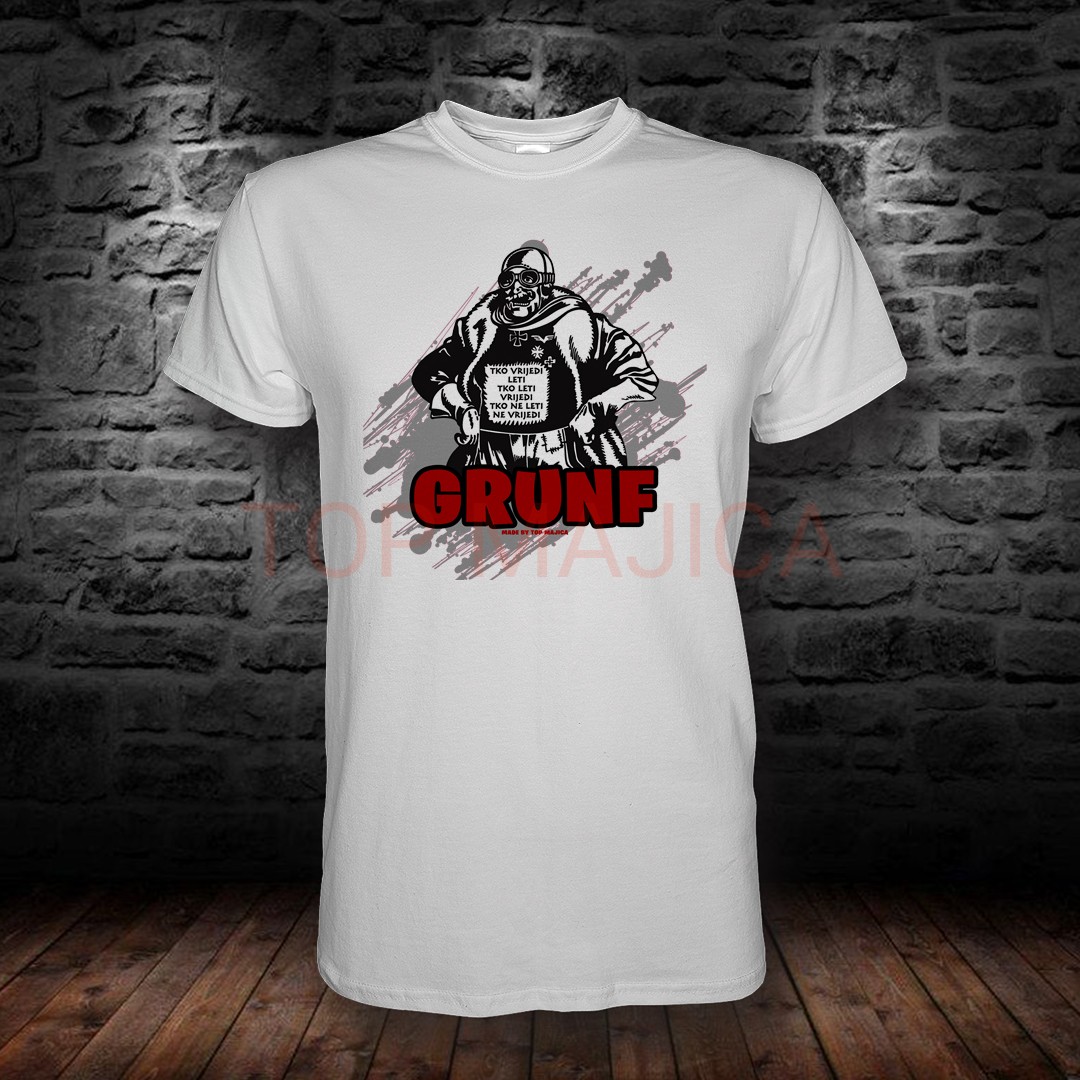 Grunf top majica bela GRUNF TOP MAJICA