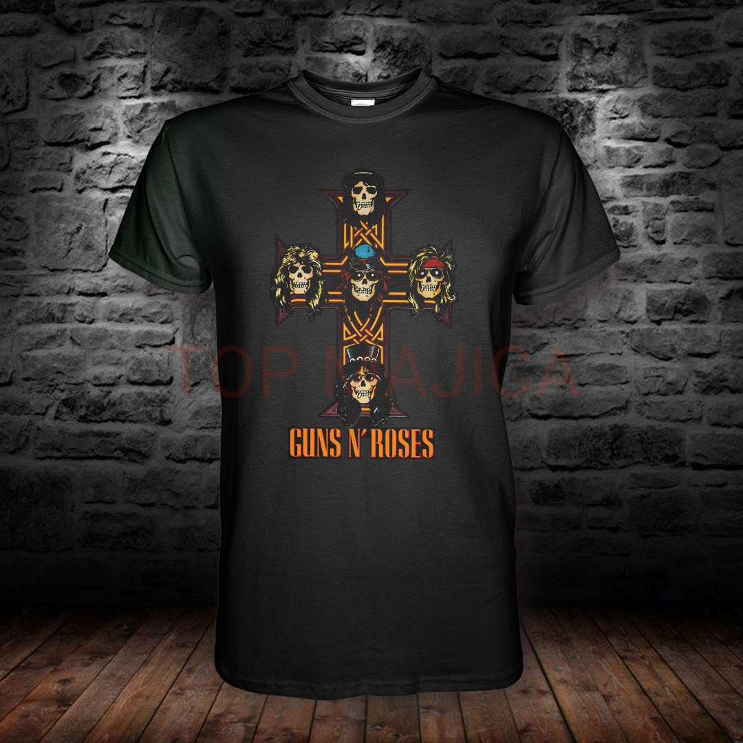 Guns N Roses krst majica GUNS KRST CRNA MAJICA
