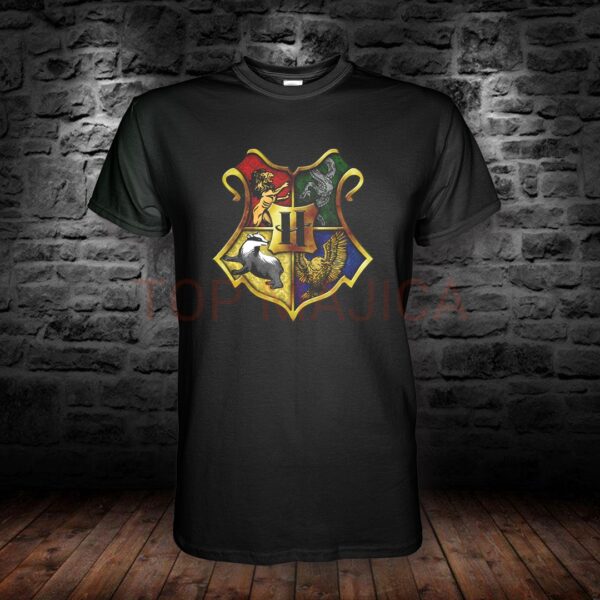 Hogwarts - Majica crna