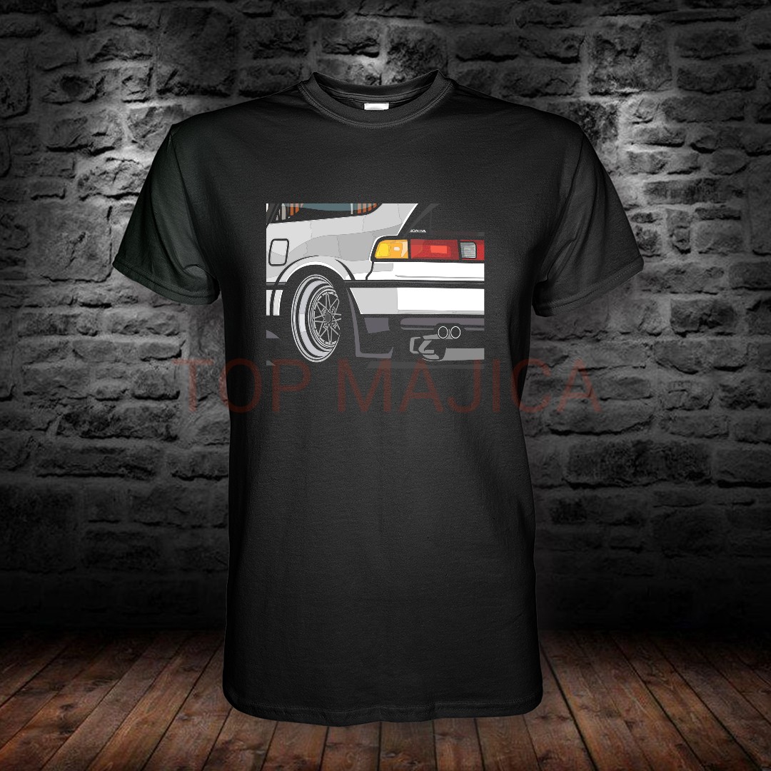 Honda CRX JDM - Majica crna HONDA CRX JDM CRNA MAJICA