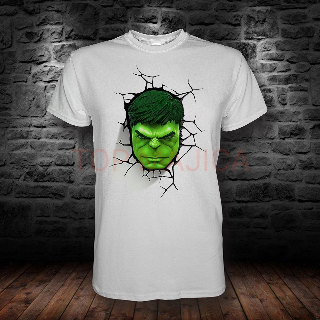 HULK Hulk wall - Majica bela HULK