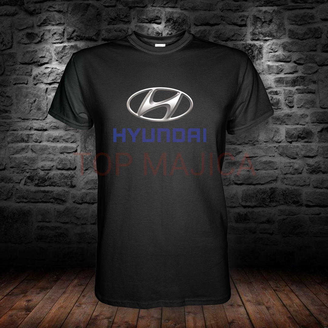 Hyundai Logo - Majica crna HYUNDAI CRNA MAJICA