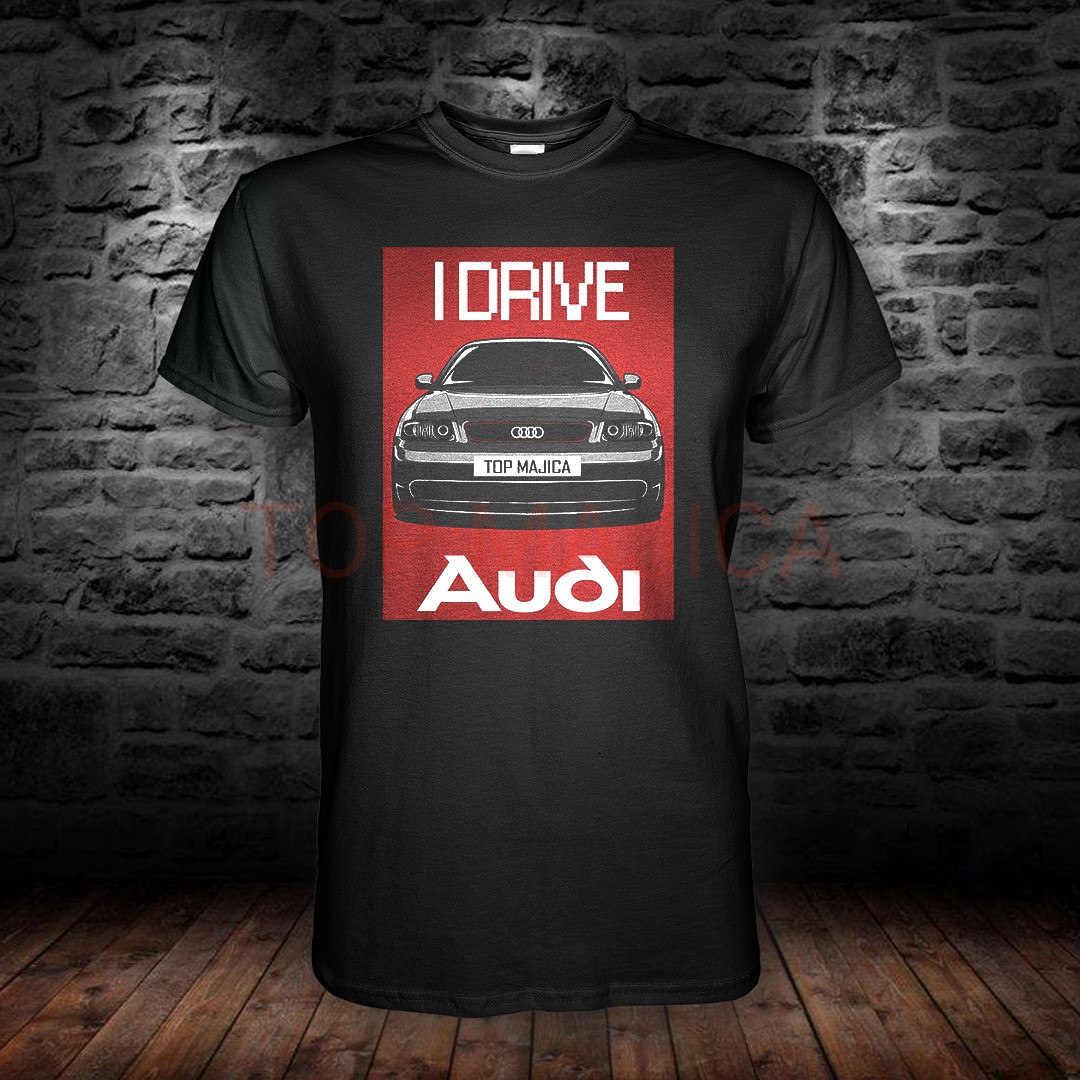 I drive Audi - Majica crna I drive audi crna