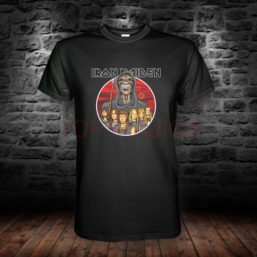 IRON CRNA Iron Maiden majica crna IRON CRNA