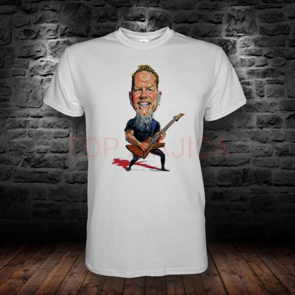 Metallica - James Hetfield karikatura - Majica