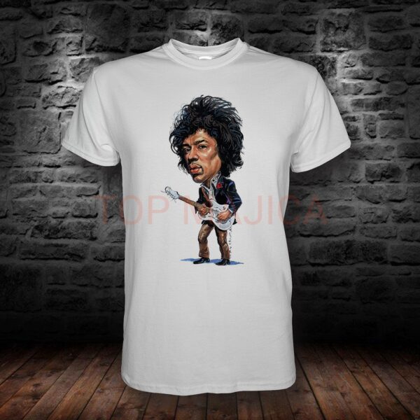 Jimi Hendrix karikatura - Majica