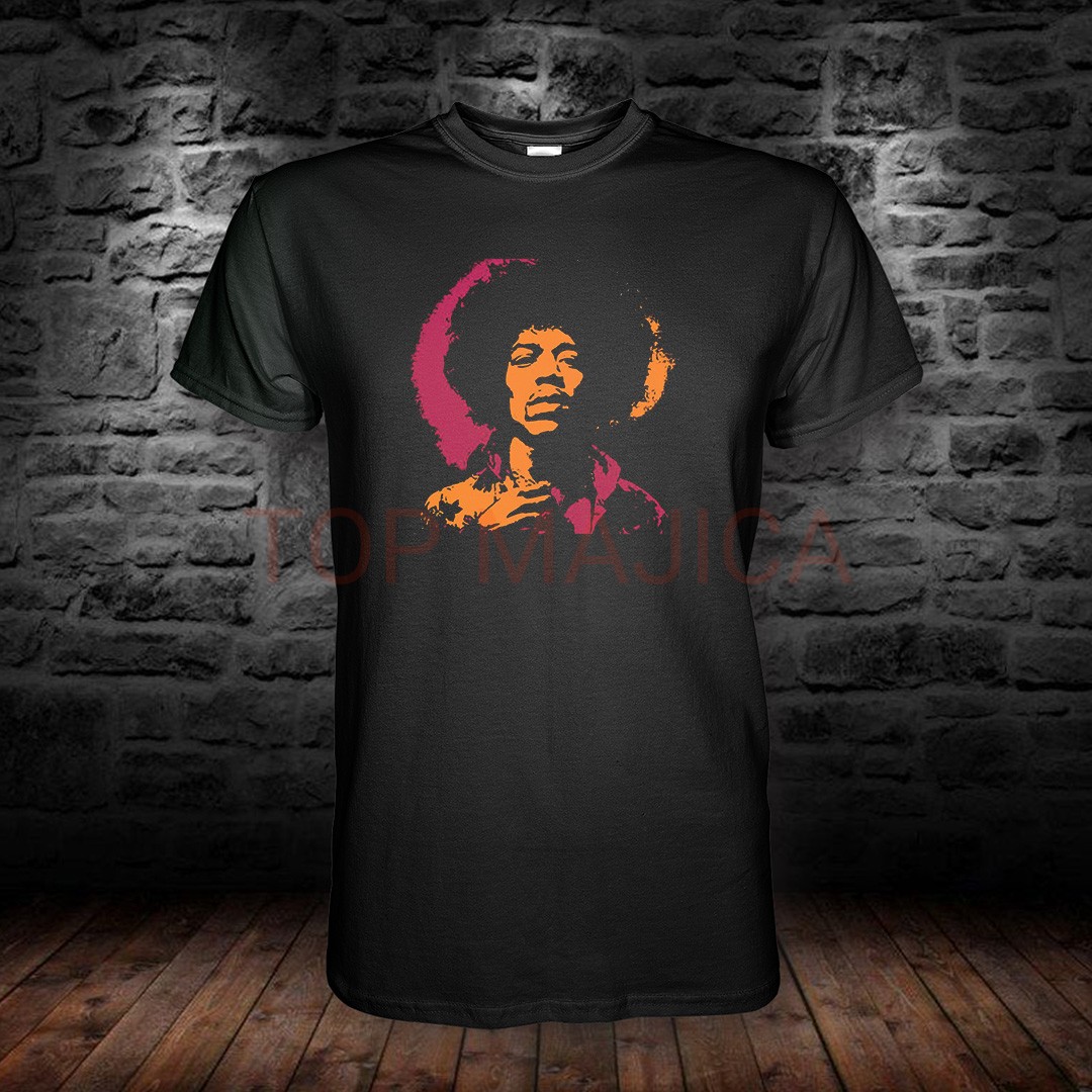 JIMMI CRNA Jimi Hendrix top crna majica JIMMI CRNA