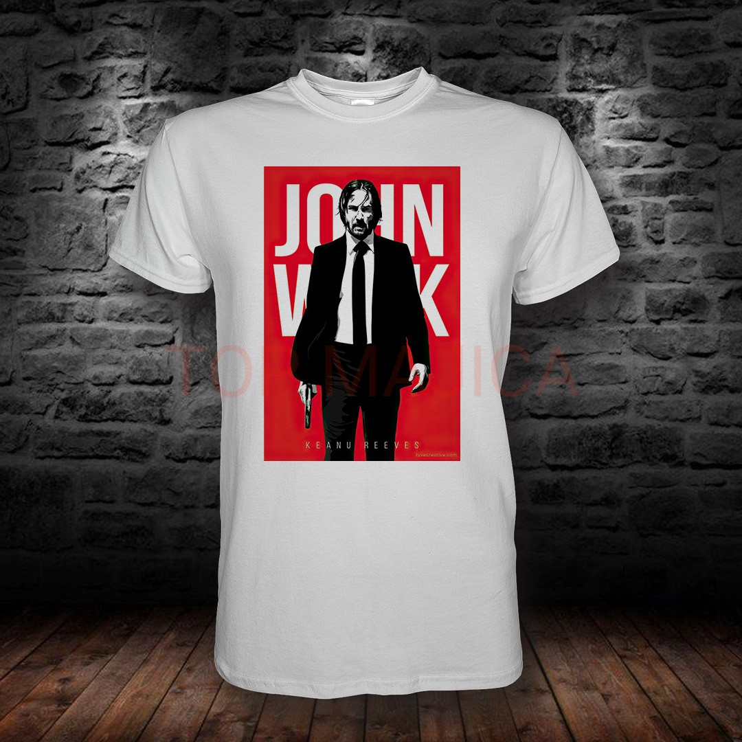 John Wick - Majica bela JOHN WICK TOP BELA