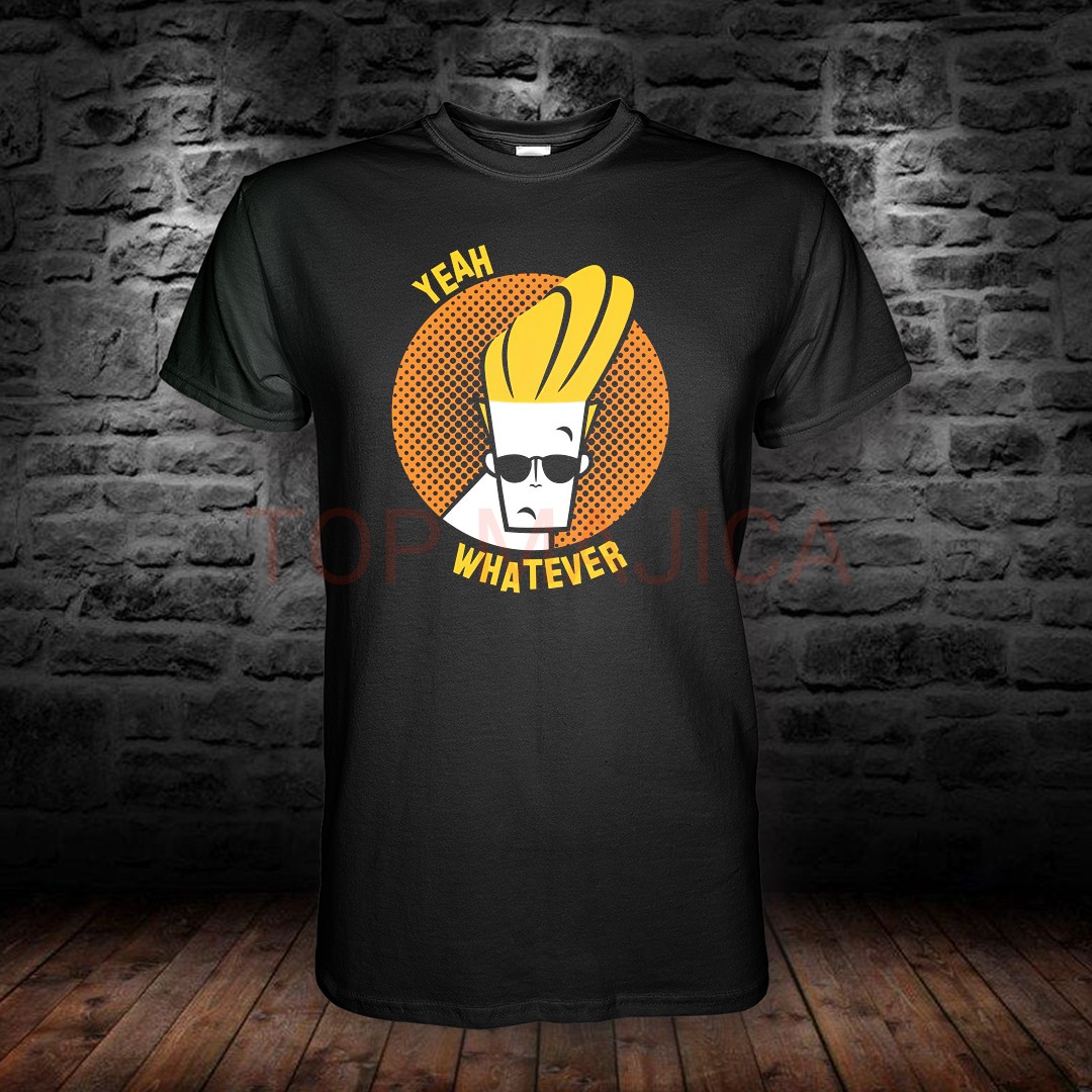 JOHNNY YEAH CRNA Johnny Bravo - Yeah majica crna JOHNNY YEAH CRNA