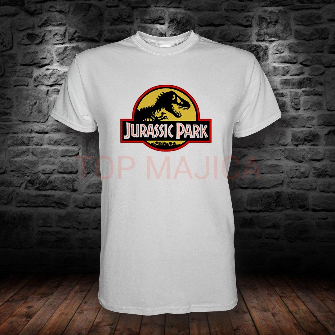 Jurassic Park Classic - Majica bela JURASSIC BELA