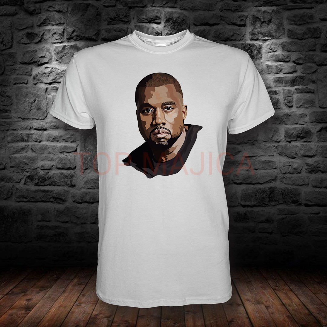 Kanye West majica bela KANYE WEST BELA MAJICA