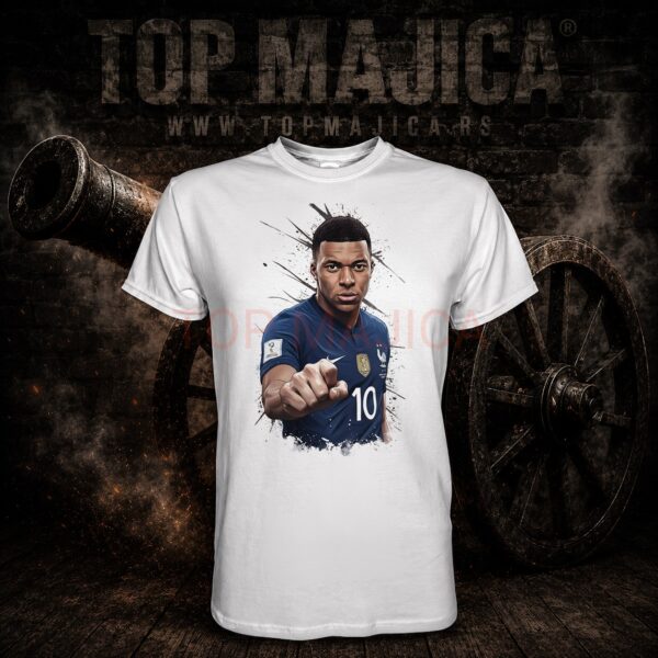 Kylian Mbappe France - Majica bela