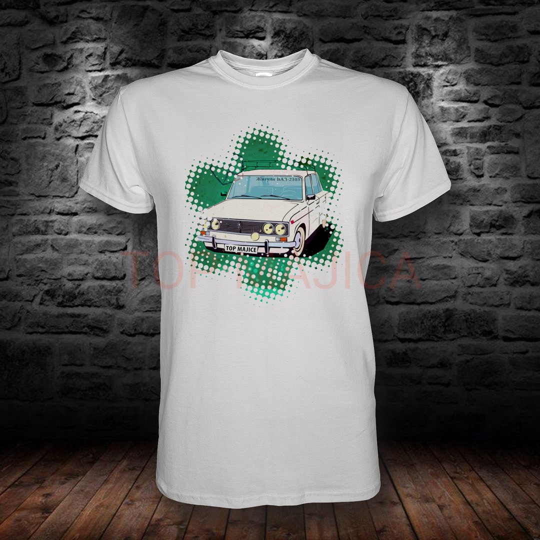 LADA Lada white - Majica bela LADA