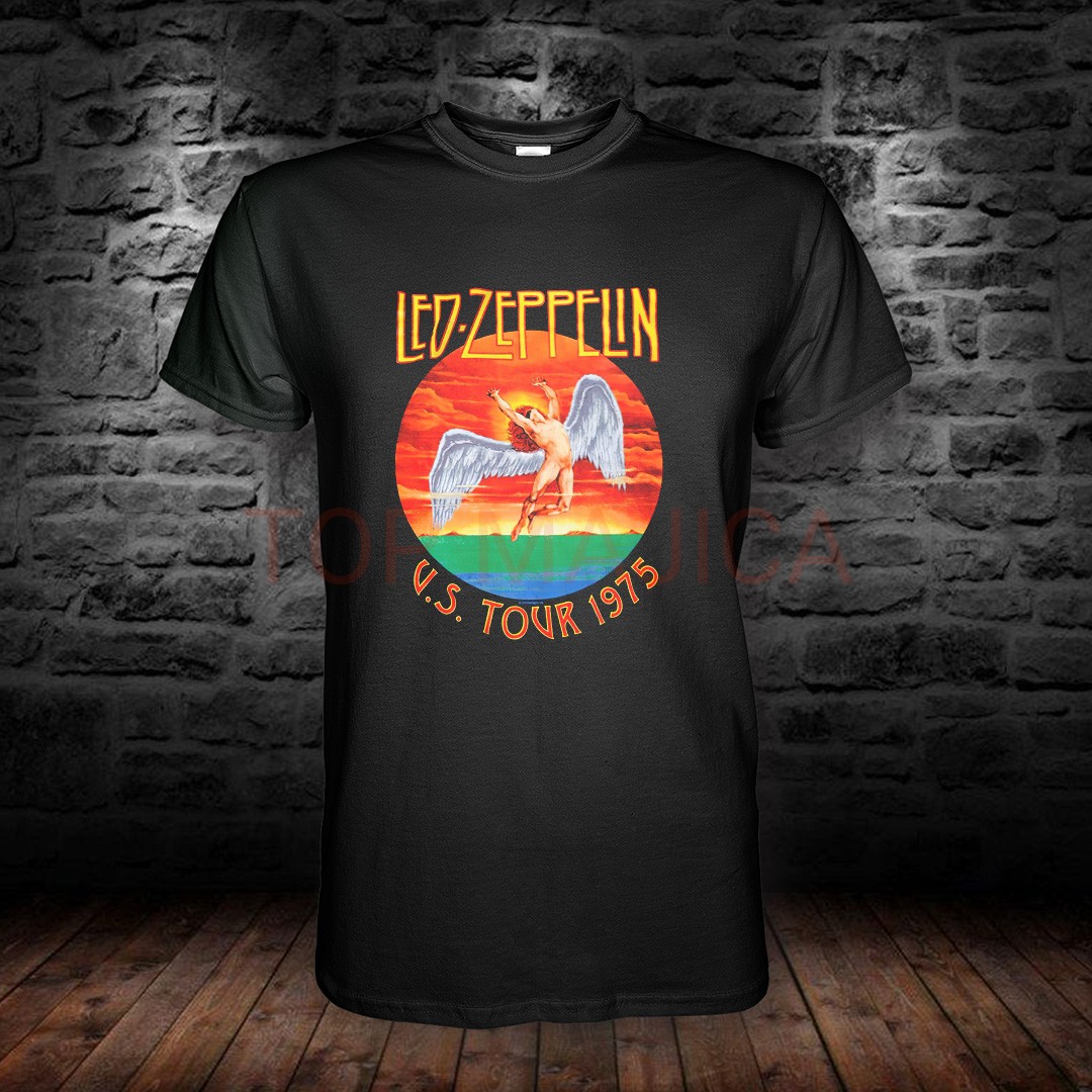 Led Zeppelin angel - Majica Led zeppelin andjeo crna