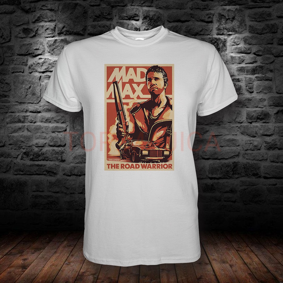 MAD MAX THE ROAD WARRIOR Mad Max road warrior - Majica bela MAD MAX THE ROAD WARRIOR