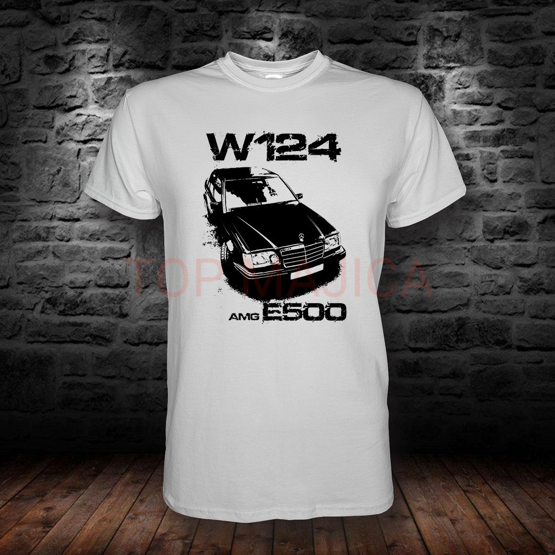 MERCEDES W 124 E 500 BELA Mercedes Benz W124 E500 - Majica bela MERCEDES W 124 E 500 BELA
