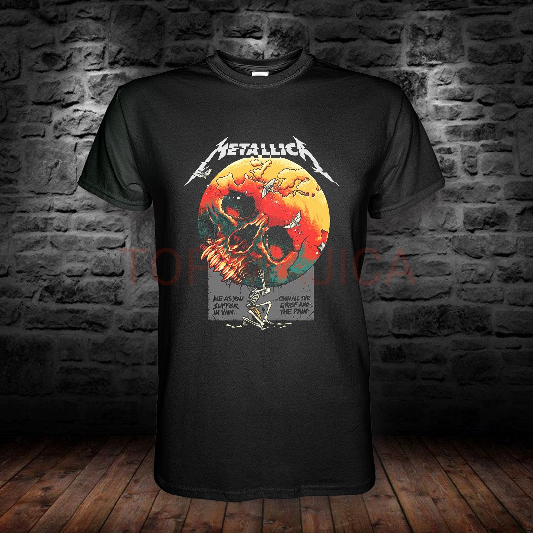 Metallica - Die as you suffer - Majica crna METALLICA DIE MAJICA