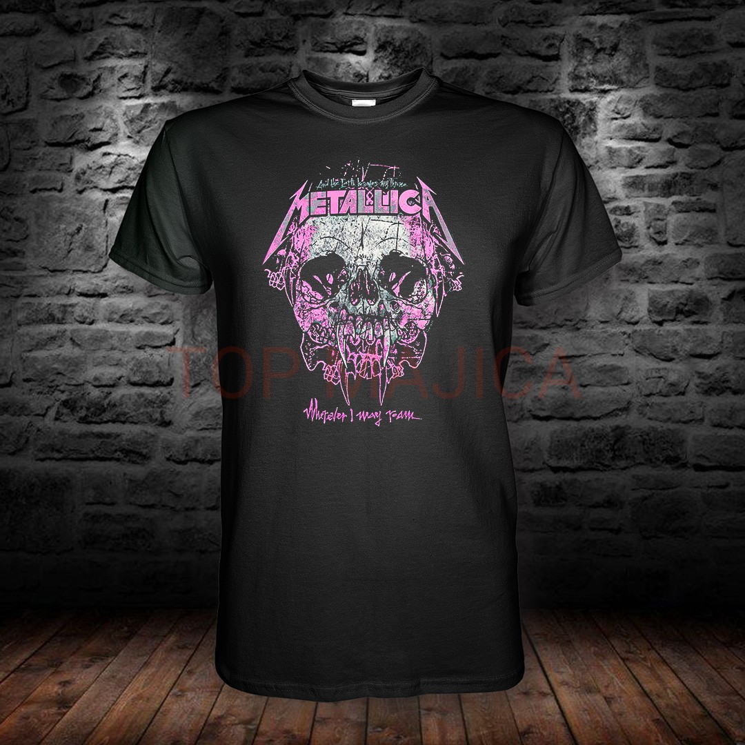 METALLICA WHEREVER Metallica - Wherever I May Roam majica crna METALLICA WHEREVER