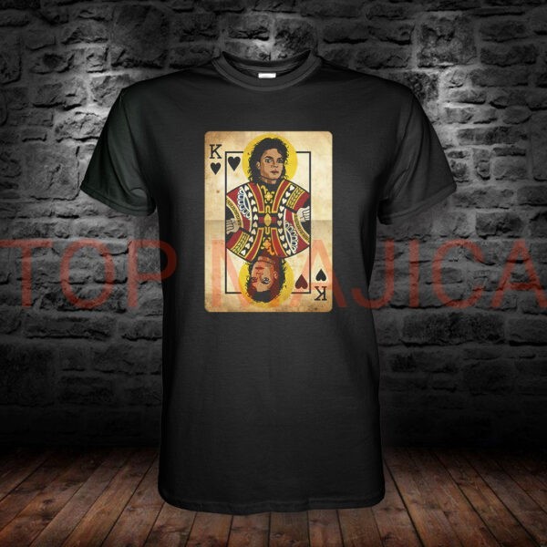 Michael Jackson card majica crna