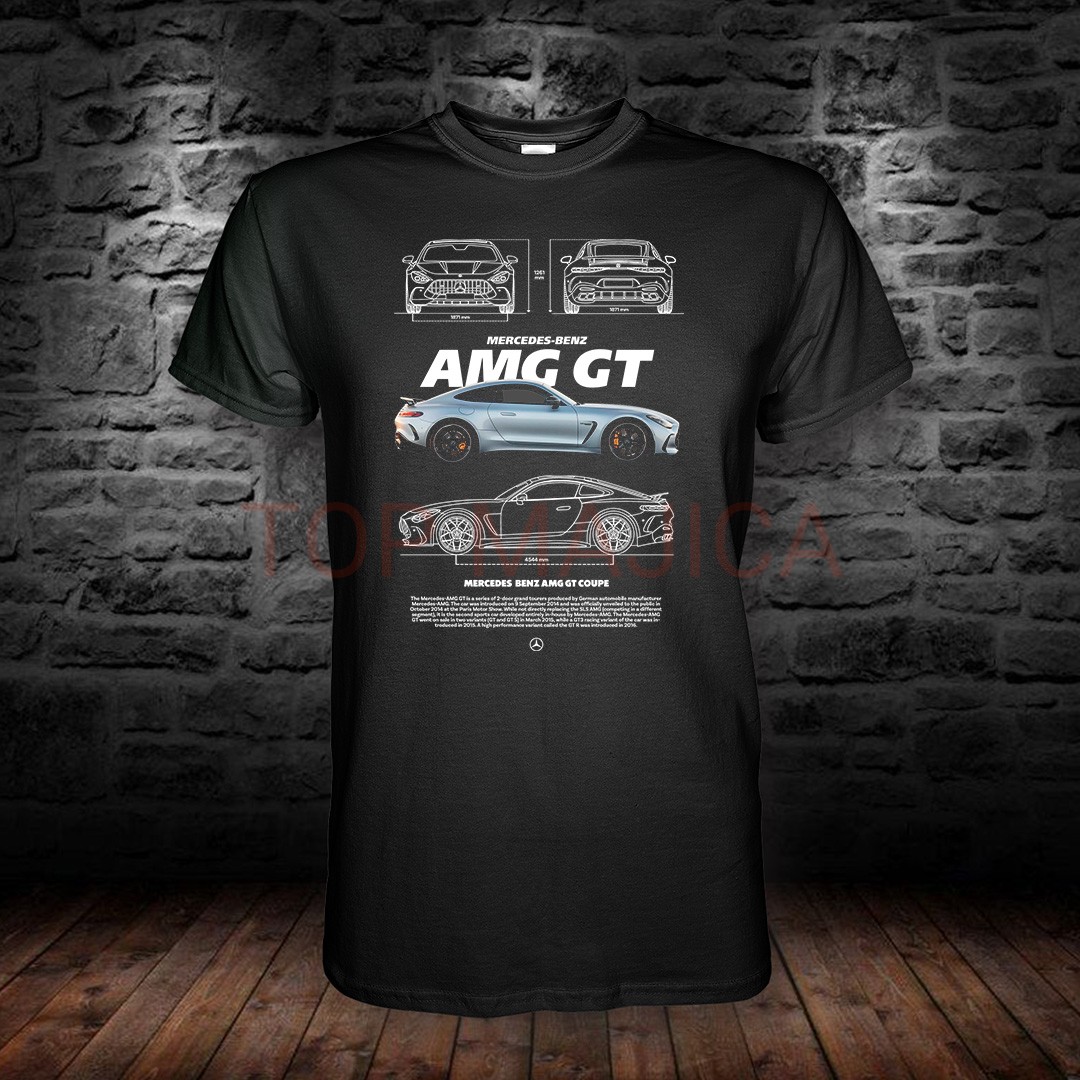 Mercedes Benz AMG GT Coupe - Majica crna Mercedes Benz AMG GT Coupe majica