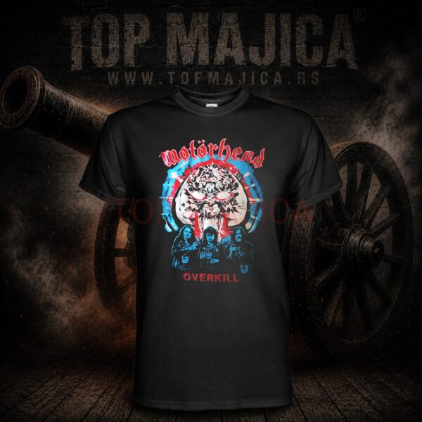 Motorhead Overkill - Majica crna