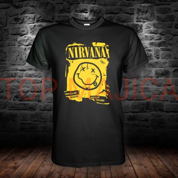 Nirvana Smile logo - Majica