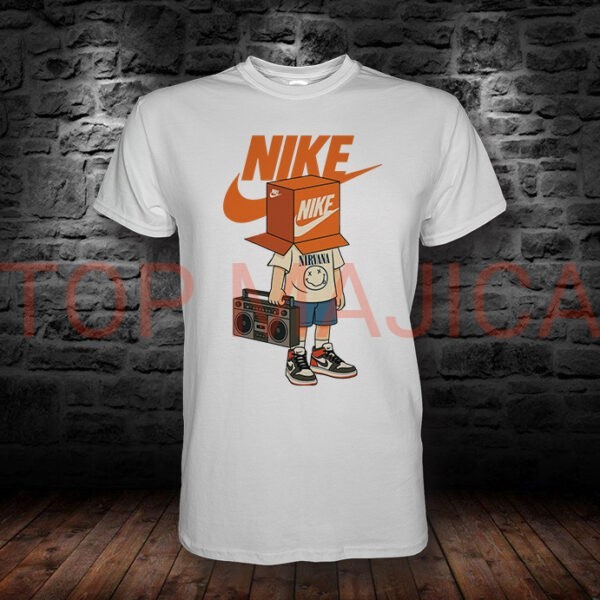 Nirvana Nike edt - Majica bela