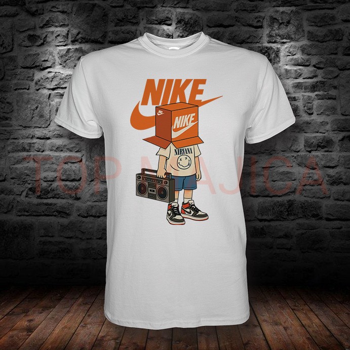 Nike nirvana bela majica Nirvana Nike edt - Majica bela Nike nirvana bela majica