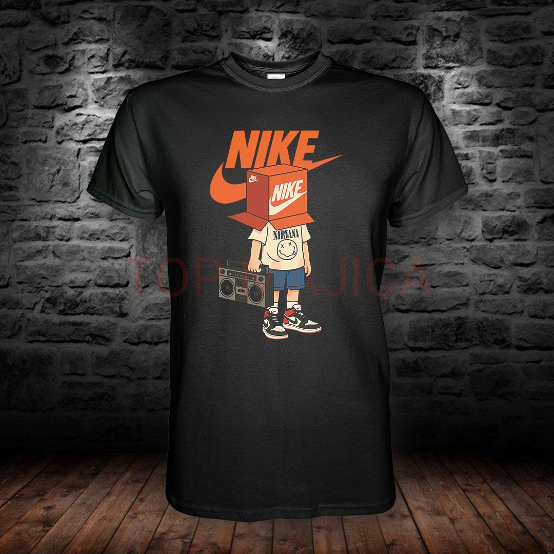 Nike nirvana crna majica Nirvana Nike edt - Majica crna Nike nirvana crna majica