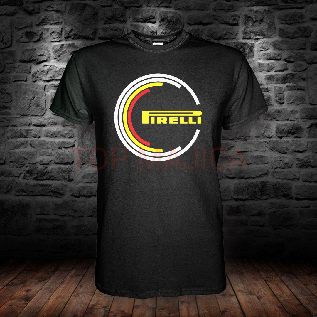 Pirelli - Majica crna PIRELI CRNA MAJICA