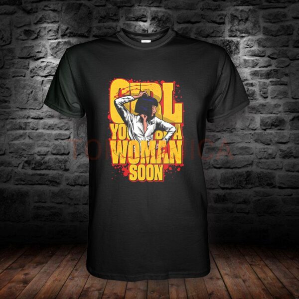 Pulp Fiction - Girl you be a woman soon - Majica crna