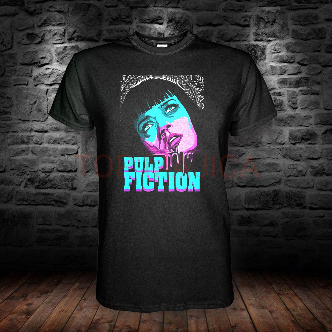 PULP FICTION TIRKIZ Pulp Fiction art - Majica crna PULP FICTION TIRKIZ
