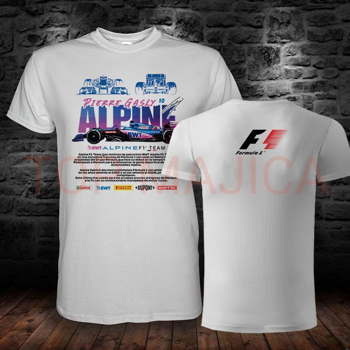 Pierre Gasly - Formula 1 BWT Alpine - Majica Pierre Gasly Formula 1 BWT Alpine Majica