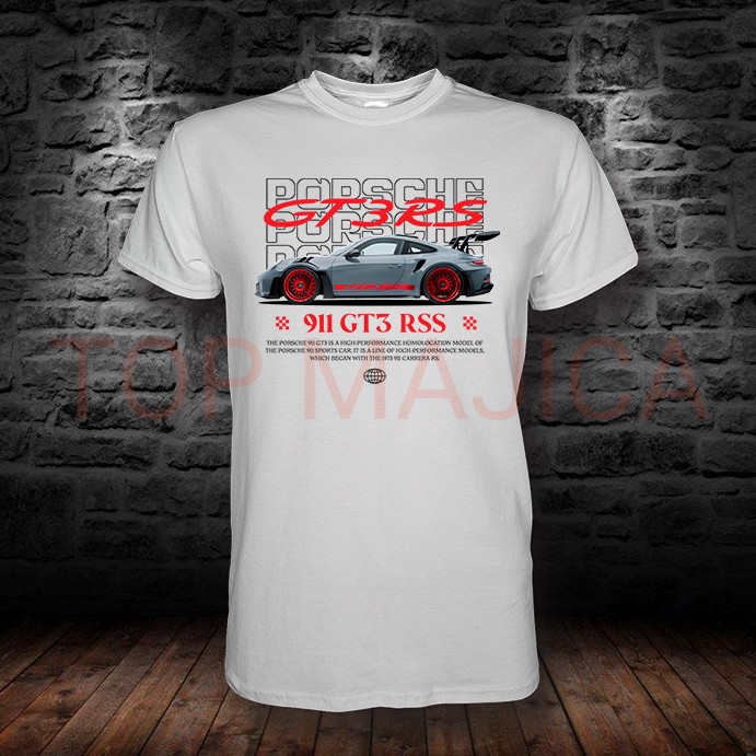 Porsche 911 GT3 RSS majica bela Porsche 911 GT3 RSS - Majica bela Porsche 911 GT3 RSS majica bela