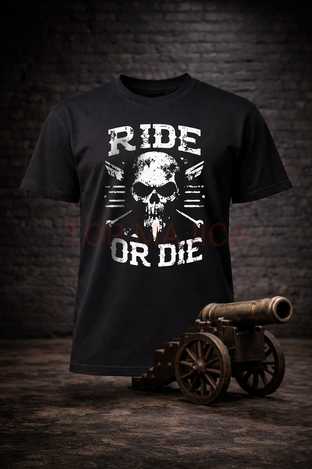 Ride or Die - Majica moto crna Ride or die majica crna