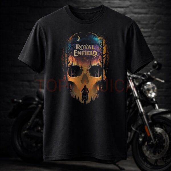 Royal Enfield - Majica crna