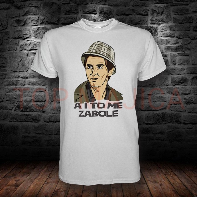 Surda - A i to me zabole - Majica bela SURDA A I TO ME ZABOLE