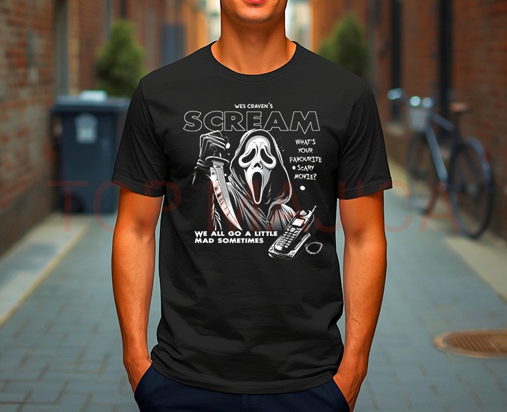 Scream - Majica crna top