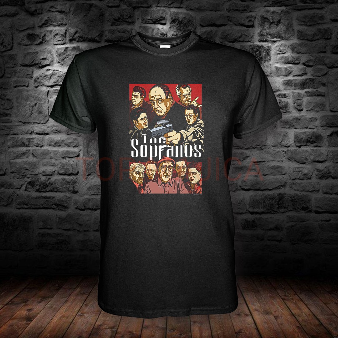 THE SOPRANOS CRNA Sopranos blk - Majica crna THE SOPRANOS CRNA