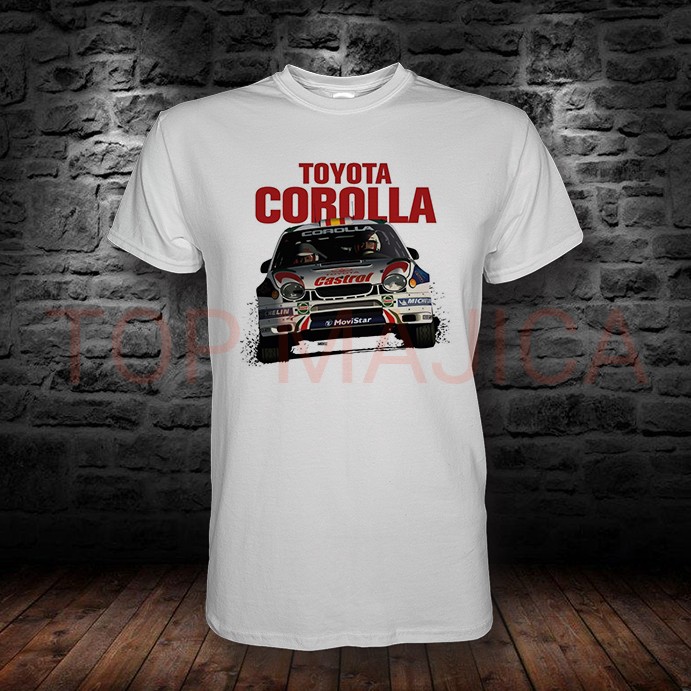 Toyota Corolla Castrol - Majica bela TOYOTA COROLLA CASTROL