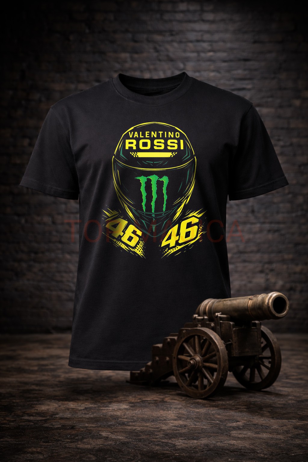 Valentino rossi monster majica Valentino Rossi - Monster - Majica crna Valentino rossi monster majica