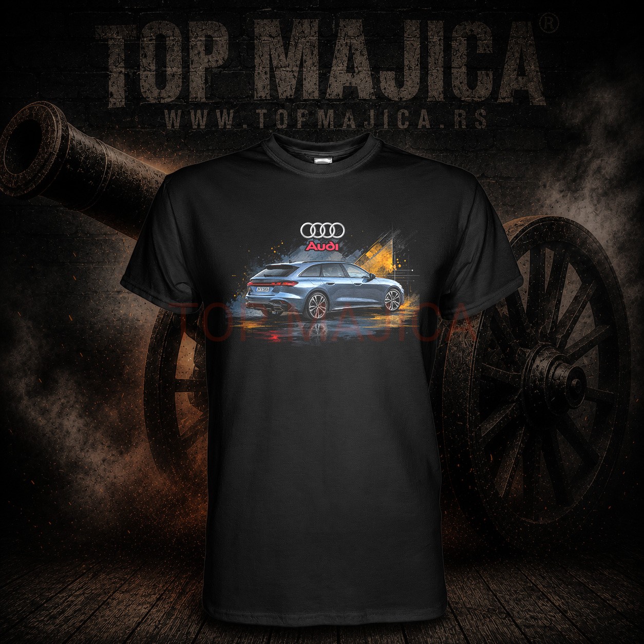 Audi A5 2025 avant - Majica crna audi a5 karavan plavi